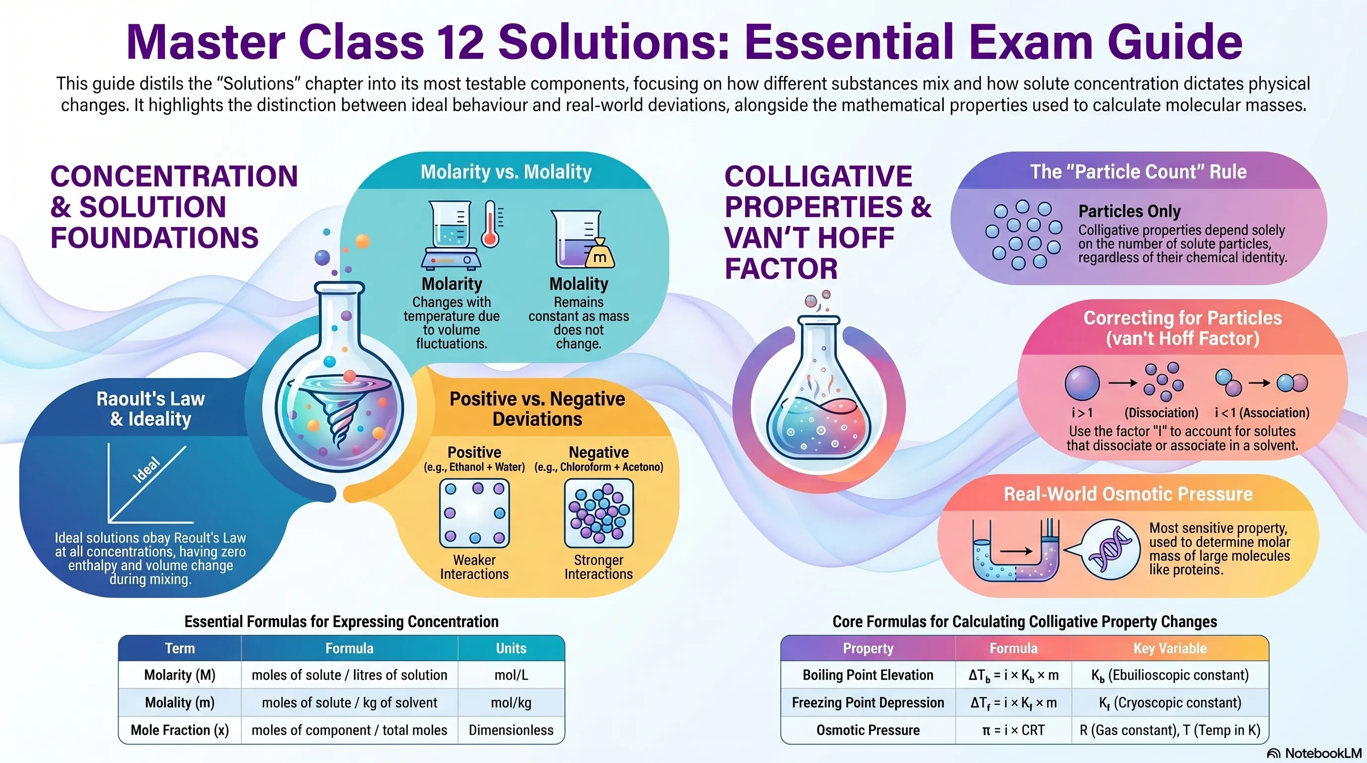 Solutions Class 12 Chemistry Notes: Complete Guide for JEE, NEET & Board Exams